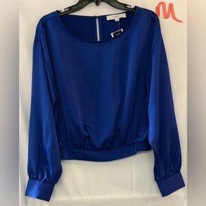 LOFT Royal Blue Blouse